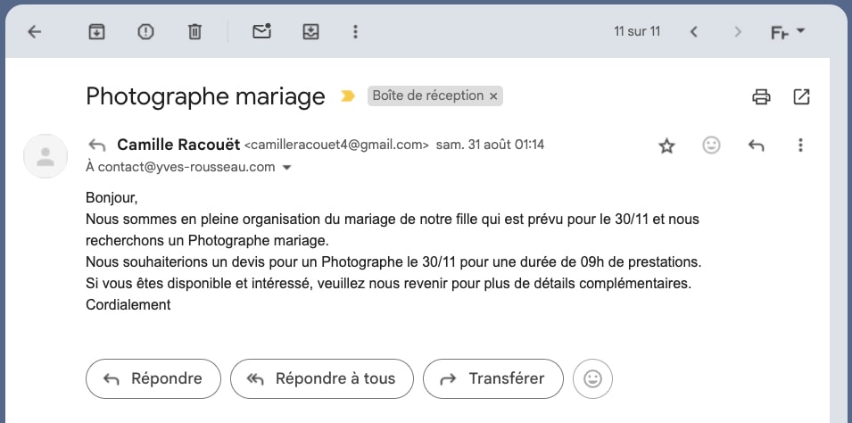 Fraude mariage